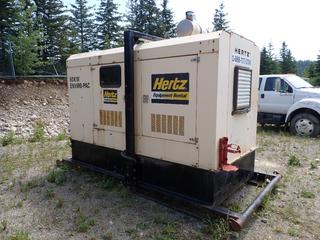 Frontier Power Products 60KWLR 120/208 3-Phase 60kw Skid Mtd. Genset c/w John Deere 4.5L Diesel, Newage Stamford AC Generator, 120/240V Breaker And 12ft X 6ft Skid. Showing 24,131hrs. *Note: Runs As Per Consignor* **Located In Hinton, AB, For More Info Contact Tony @780-935-2619**