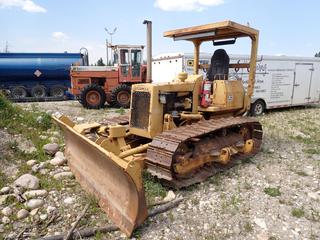 Caterpillar D3 Combination Pipelayer c/w CAT Diesel, 9ft Dozer, 20in SBG Track Pads, Caterpillar Pipe Layer w/ 17ft Stick And Counterweights. Showing 6834hrs. SN CATD345V8251 **Located In Hinton, AB, For More Info Contact Tony @780-935-2619**