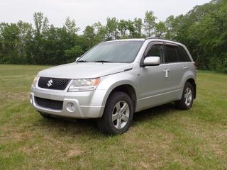 2008 Suzuki Grand Vitara 4X4 SUV c/w V6 2.7L Gas, A/T And 235/65R16 Tires. Showing 267,594kms. VIN JS3TD944184100651 **Located In Edmonton**