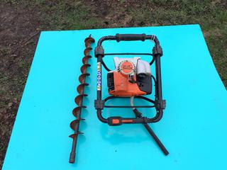 STIHL BT131 Earth Auger c/w  36cc Gas Engine And (1) 2in Auger Bit. SN 517734829 **Located In Edmonton**