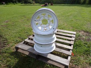 Qty Of (3) 15in 6-Bolt Rims **Located In Edmonton**
