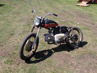 Harley Davidson Motorcycle w/ 3.25-19 Front And 3.50-18 Rear Tires. VIN 67SS5246 *Note: Requires Repairs, Running Condition Unknown* **Located In Edmonton**