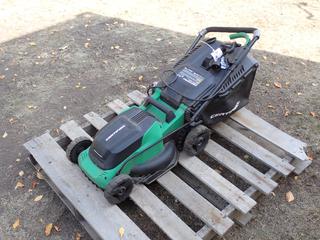 Certifies 120V 14in Lawn Mower. SN 54519 **Located In Edmonton**