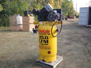 Max Air Premium 230V Single Phase 80-Gal Air Compressor c/w Eaton Panel Box **Located In Edmonton**