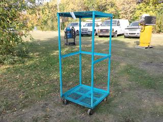 27in X 26in X 66in Portable Stack Rack **Located In Edmonton**