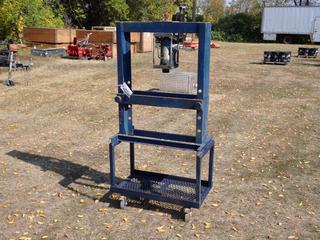 30in X 16in X 60in Portable Hydraulic Press w/ 8-Ton Jack **Located In Edmonton**