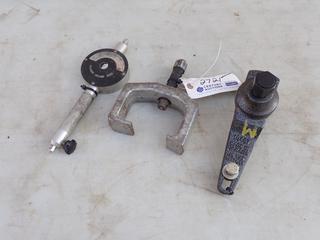 Slack Adjuster Puller, Fraser Gauge 202D Brake Drum Gauge And Pitman Arm Puller **Located In Edmonton**