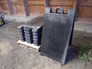 Qty Of Signicade 2ft X 45in A-Frame Sign Stands **This Item Is Located @ 23453 Township Rd 502, Rolly View AB, For More Info Contact Tony @780-935-2619, Viewing And Removal By Appointment Only**