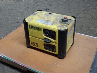 Champion 2000W 120V Inverter Generator *Note: Working Condition Unknown* **This Item Is Located @ 23453 Township Rd 502, Rolly View AB, For More Info Contact Tony @780-935-2619, Viewing And Removal By Appointment Only**