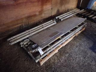 Qty Of Scaffolding **This Item Is Located @ 23453 Township Rd 502, Rolly View AB, For More Info Contact Tony @780-935-2619, Viewing And Removal By Appointment Only**