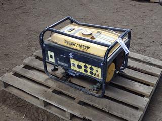Champion Model C46535 120/240V Generator w/ 4000 Peak Watts, 2800 Running Watts And 6.5hp Engine *Note: Frame Dented* **This Item Is Located @ 23453 Township Rd 502, Rolly View AB, For More Info Contact Tony @780-935-2619, Viewing And Removal By Appointment Only**
