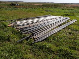Qty Of Approx. 21ft 2in And 3in Pipe **This Item Is Located @ 23453 Township Rd 502, Rolly View AB, For More Info Contact Tony @780-935-2619, Viewing And Removal By Appointment Only**