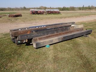 Qty Of 13ft And 16ft 8X8's c/w 12ft 6X6's **This Item Is Located @ 23453 Township Rd 502, Rolly View AB, For More Info Contact Tony @780-935-2619, Viewing And Removal By Appointment Only**