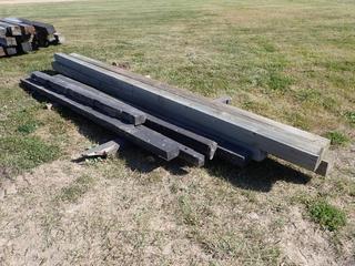 Qty Of 17ft And 12ft 6X6, 4X6 And 4X4's **This Item Is Located @ 23453 Township Rd 502, Rolly View AB, For More Info Contact Tony @780-935-2619, Viewing And Removal By Appointment Only**