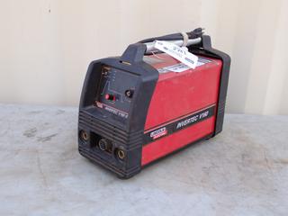 Lincoln Electric Invertec V160 115/230V Single Phase Stick/TIG Welder. SN I2051101533 *Note: Requires Repairs*  **Located In Edmonton**