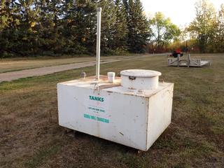 Tanks Direct 66in X 48in X 30in Double Wall Waste Oil Tank **Located In Edmonton**