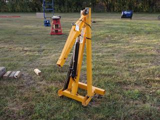 ITC 2-Ton Folding Engine Crane w/ 38.5in - 59.5in Boom Length And 73in - 88in Height **Located In Edmonton**