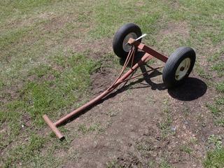 4ft Hand Trailer Mover Dolly w/ 1 7/8 Ball And 400-8 4PR Tires **Located In Edmonton**
