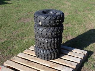 (2) Kenda AT20X7-8 Tires And (2) Kenda AT 19X8-8 Tires **Located In Edmonton**