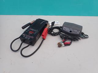 Schumacher 6/12V Speed Charger c/w Schumacher Digital Battery Load Tester/System Analyzer **Located In Edmonton**