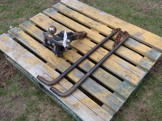 2 5/16 Trailer Hitch c/w Sway Bars **Located In Edmonton**