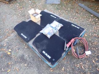 Arcair K4000 Gouging Torch, (4) Floor Mats, Flap Wheel Disc And Assorted Clips And Fasteners **Located In Edmonton**