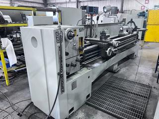 Standard Modern 20-120 Lathe C/w 20in Swing, 120in Between Centers, Steady Rest and Tail Rest, 3 Phase, 220V, 20 HP SN 10961 *Located @ 235130 Wrangler Drive, Rocky View County, AB. For More Information Call Tony @ 780-935-2619 Buyer Responsible For Load Out*