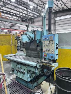 TOS Kurim FGS 32/40 Milling Machine c/w TOS FGS 32 Power Supply 3-Phase, 400V. SN 23300326 *Located @ 235130 Wrangler Drive, Rocky View County, AB. For More Information Call Tony @ 780-935-2619 Buyer Responsible For Load Out*