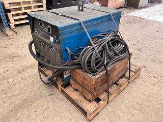 Miller Dimension 654 230/460/575V 3-Phase CC/CV-DC Welding Power Source C/w Leads. SN KJ177980 *Located @ 235130 Wrangler Drive, Rocky View County, AB. For More Information Call Tony @ 780-935-2619*