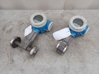 (2) Endress & Hauser Prowirl 72 Vortex Flow Measuring Systems **Located In Edmonton**