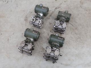 Qty Of (4) Yokogawa EJA430A DP Harp Pressure Transmitters **Located In Edmonton**