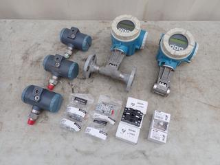 (2) Endress & Hauser Prowirl 72 Vortex Flow Measuring Systems c/w (3) Foxboro 841GX-D11 Electronic Transmitters And Qty Of General Purpose And Control Relays **Located In Edmonton**