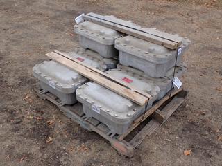 Qty Of (6) Emerson Appleton AJBEW161606HZ Hazardous Location Outlet Boxes **Located In Edmonton**