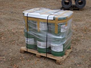 Qty Of (12) Unused 18.9L Pails Of Castrol Carelube HTG Biodegradable Hydraulic Fluid. PN 40779 **Located In Edmonton**