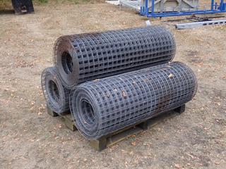 Qty Of 48in(W) Rolls Of Welded Wire Mesh *Note: Lengths Unknown* **Located In Edmonton**
