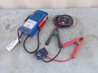 10ft Retractable Test Leads w/ Magnet, Battery Tester And 12V Tester **Located In Edmonton**