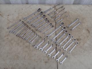 Westward Metric And Imperial Ratchet Wrench Sets c/w Imperial Twist Wrenches, ANd Metric And Imperial Stubby Wrenches **Located In Edmonton**