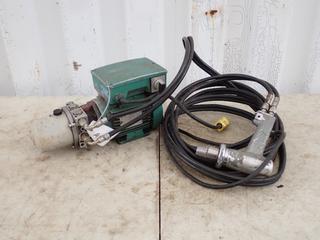 HPI Hydraulic Pump Assembly c/w Leroy Somer LS71P 110V Motor And Hose **Located In Edmonton**