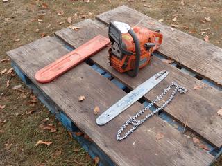 Husqvarna 450 X-Torq 16in Chainsaw **Located In Edmonton**