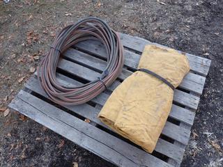 Oxy/Acetylene Hose c/w Welding Blanket **Located In Edmonton**