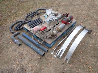 Qty Of Truck Tractor Accessories Includes: Handles, Tank Straps, Fuel Filter Assemblies, Junction Boxes, Cable Loom, Gauges And Rad Hoses **Located In Edmonton**
