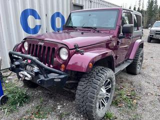 2007 Jeep Wrangler c/w 3.8L, 6spd Manual, 4X4 And LT325/60R18 Tires. Showing 138,677kms. VIN 1J4FA54177L156207 *Note: Check Engine Light On* **This Item Is Located In Hinton AB, For More Info Contact Tony @780-935-2619**