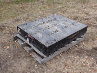 Weatherguard 4ft X 40in X 9in Truck Storage Box **Located In Edmonton**