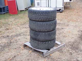 Qty Of (4) Nokian WR G3 SUV 255/45R20 Tires w/ 5-Bolt Rims **Located In Edmonton**