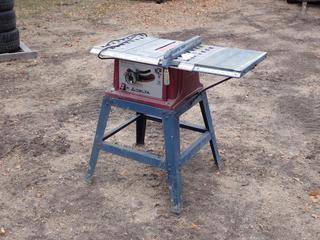 Delta Model 36-510C 115V Single Phase Table Saw. **Located In Edmonton**