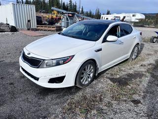 2015 KIA Optima SX GDI Sedan C/w 2.0L Turbo 4-Cyl Eng, A/T VIN KNAGR4A63F5594042  *Please Allow 21 Days for Registration To Clear* **This Item Is Located In Hinton AB, For More Info Contact Tony @780-935-2619**
