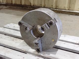 Bison 12in X 4 1/2in 3-Jaw Chuck w/ 5in Bore