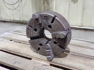 12in X 3 1/2in 4-Jaw Chuck w/ 3in Bore