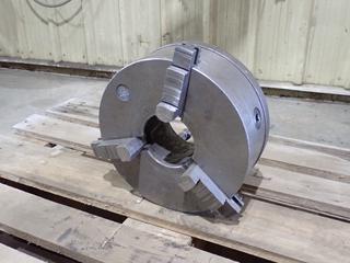 TOS 12in X 5in 3-Jaw Chuck w/ 3 1/2in Bore *Note: To Fit Lot 0242*