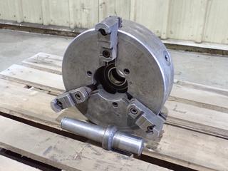 12in X 3 3/4in 3-Jaw Chuck w/ 4in Bore